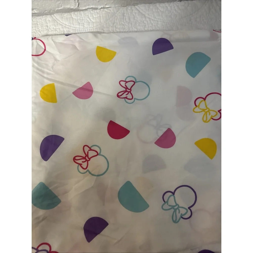 Disney Minnie Mouse Twins Sheet Set With Fitted& Flat Sheet‎ & Pillowcase